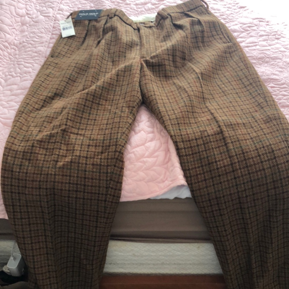 Men’s wool golf pants